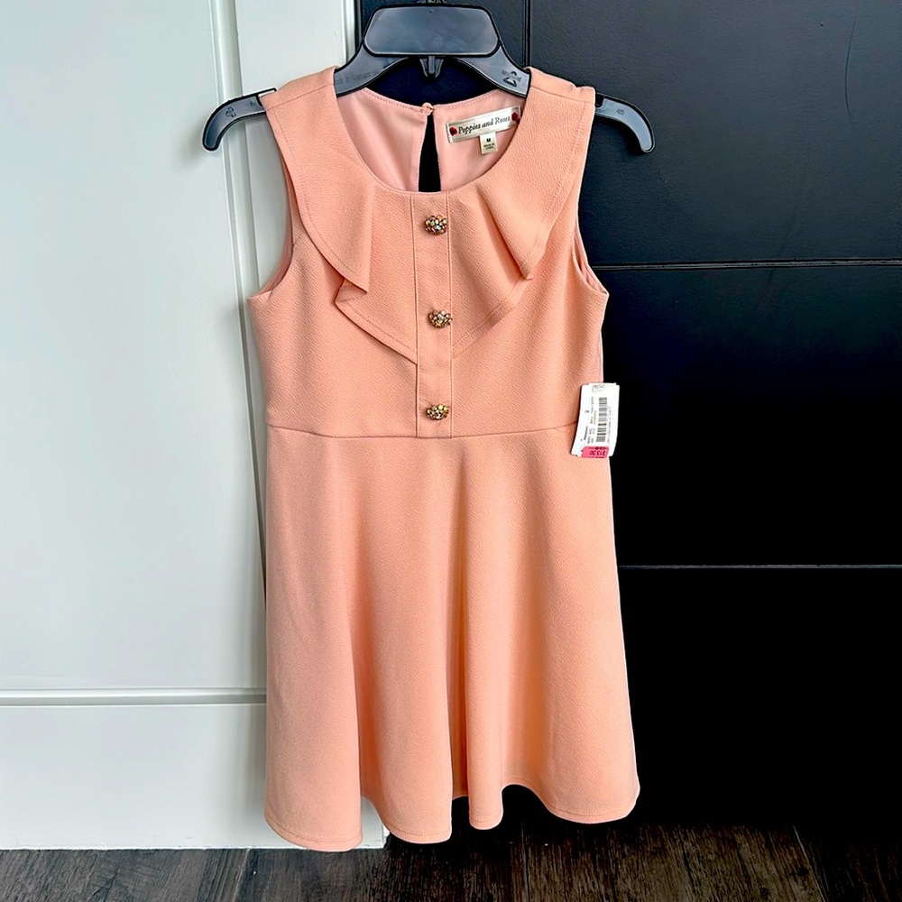 NWT!  Girls soft pink dress from dillards.